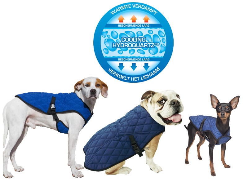Aqua coolkeeper Cooling Pet Jacket koelvest hond groep