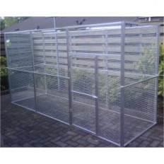 Voliere 310 x 102 met achterwand
