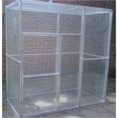 Voliere 208 x 102 cm.