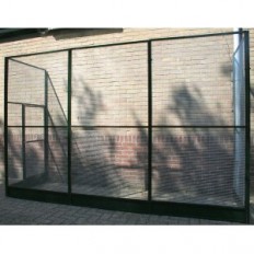 Groene voliere 310 x 102 + spat