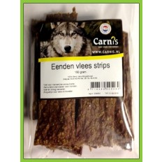 Carnis hondensnack Eenden vlees strip verpakt