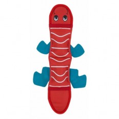 Hondenspeelgoed Fire Biterz Lizard 2 sqk rood