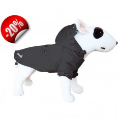 Honden regenjas Zwart XXS