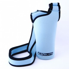 Neosling Dog Water Bottle Holder Denim Blauw
