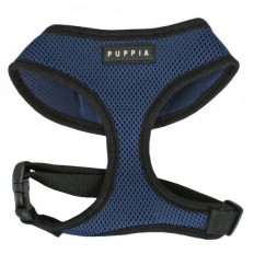 Puppia Soft Mesh hondentuig blauw S