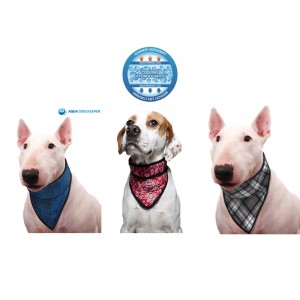 Aqua Coolkeeper Cooling Pet Bandana koelbandana