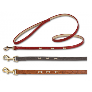 Hondenriem Artleather glitterbone