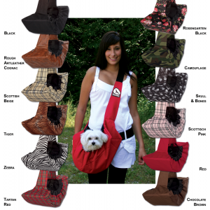 Honden draagtas heup side pet carrier