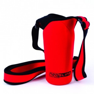 Neosling Dog Water Bottle Holder Brandweer rood