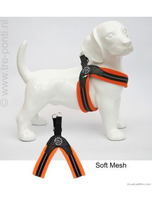 Tre Ponti fibbia mesh oranje