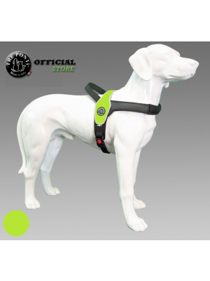 Tre ponti primo Reflecterend Fluoro geel hondentuig